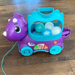 Fisher-Price Poppin’ Triceratops Dinosaur